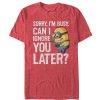 Men’s Despicable Me Minion Ignore You Later T-Shirt