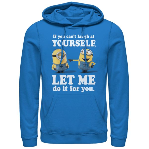 Men’s Despicable Me Minion Laugh At You Pull Over Hoodie