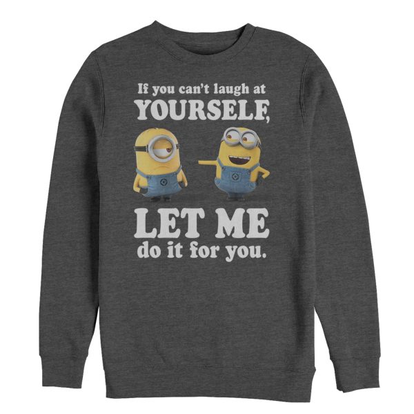 Men’s Despicable Me Minion Laugh At You Sweatshirt