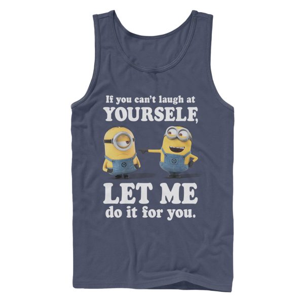 Men’s Despicable Me Minion Laugh At You Tank Top