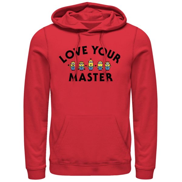 Men’s Despicable Me Minion Love Master Pull Over Hoodie