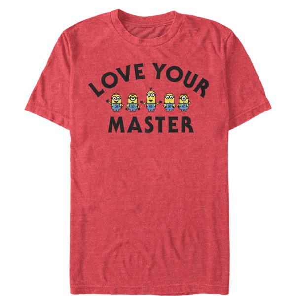 Men’s Despicable Me Minion Love Master T-Shirt