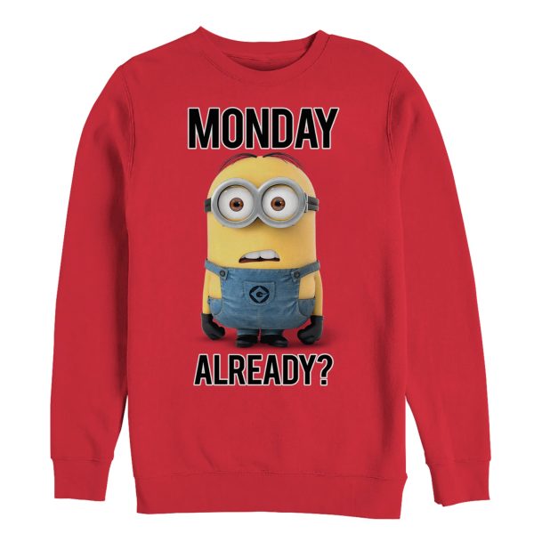 Men’s Despicable Me Minion Monday Already Sweatshirt