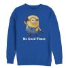 Men’s Despicable Me Minion Mr. Good Times Sweatshirt