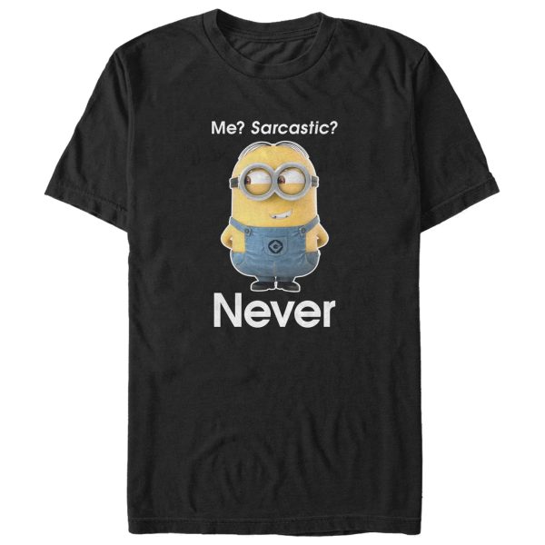 Men’s Despicable Me Minion Never Sarcastic T-Shirt