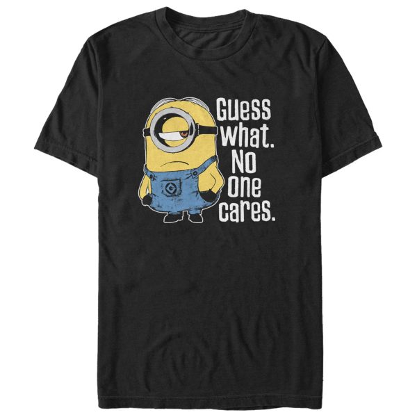 Men’s Despicable Me Minion No One Cares T-Shirt