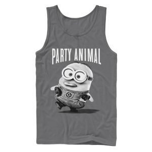 Men’s Despicable Me Minion Party Animal Tank Top