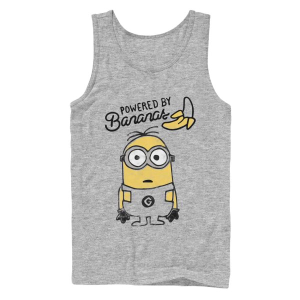 Men’s Despicable Me Minion Powered By Tank Top