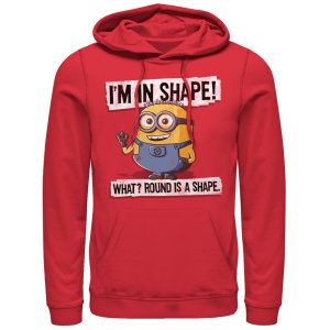 Men’s Despicable Me Minion Round Shape Pull Over Hoodie