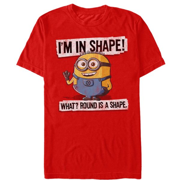 Men’s Despicable Me Minion Round Shape T-Shirt