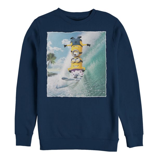 Men’s Despicable Me Minion Surf Tricks Sweatshirt