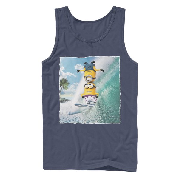 Men’s Despicable Me Minion Surf Tricks Tank Top