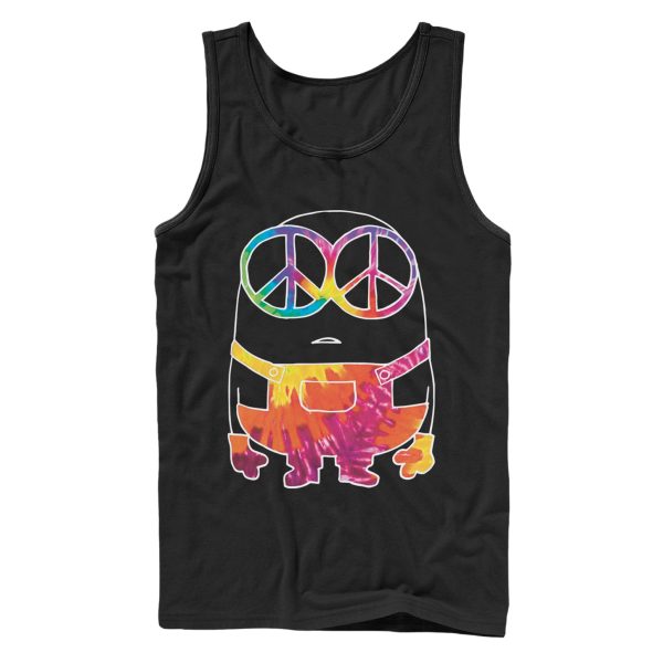 Men’s Despicable Me Minion Tie-Dye Tank Top