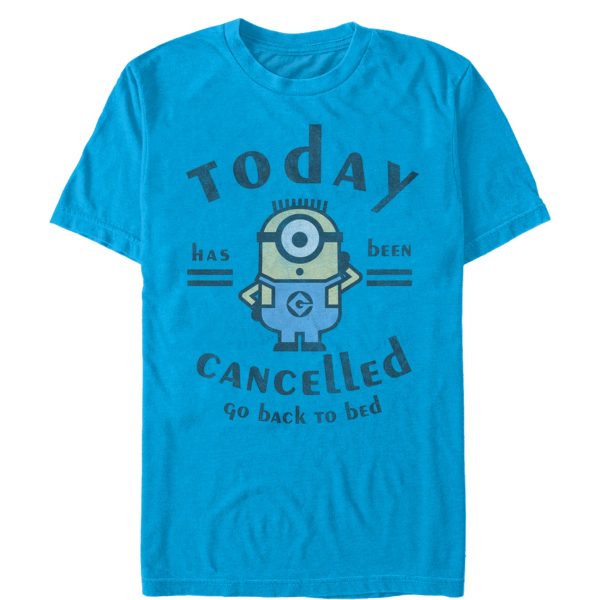 Men’s Despicable Me Minion Today Cancelled T-Shirt