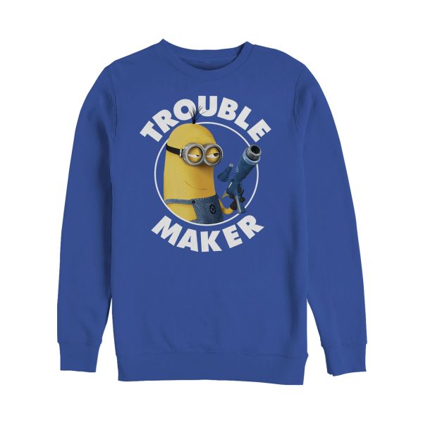 Men’s Despicable Me Minion Trouble Maker Sweatshirt