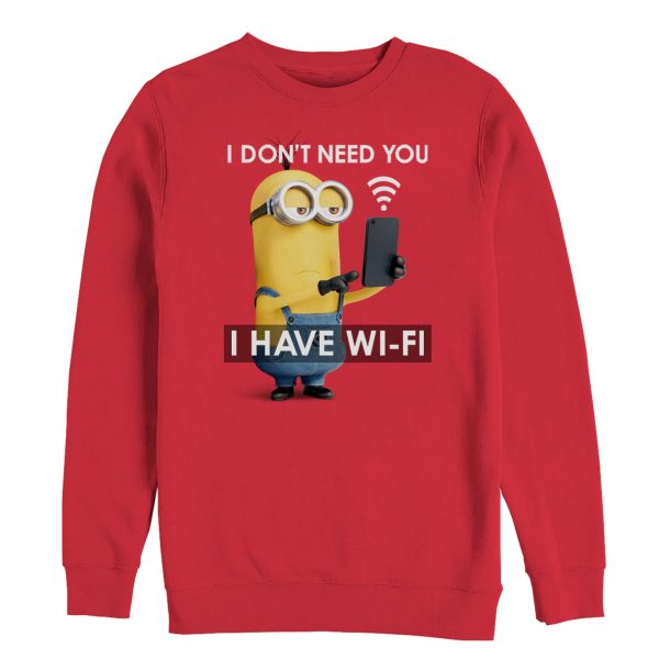 Men’s Despicable Me Minion Wi-Fi Sweatshirt