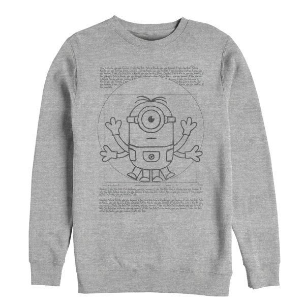 Men’s Despicable Me Minion da Vinci Man Sweatshirt