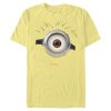 Men’s Despicable Me Minions Carl Sad Big Face T-Shirt
