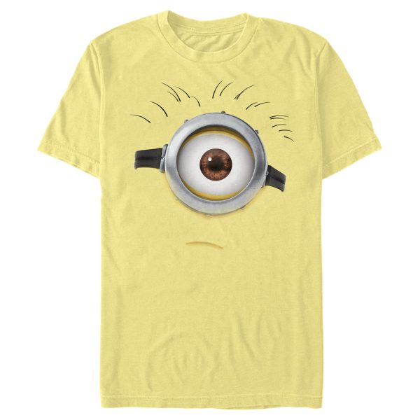 Men’s Despicable Me Minions Carl Sad Big Face T-Shirt