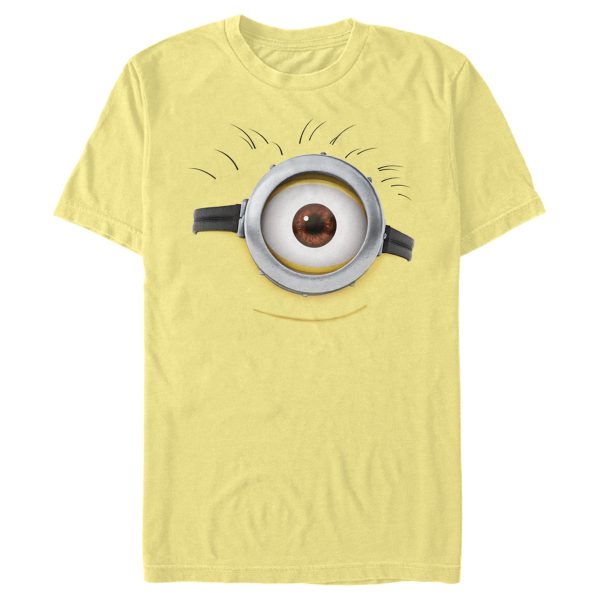 Men’s Despicable Me Minions Carl Side Smile Big Face T-Shirt