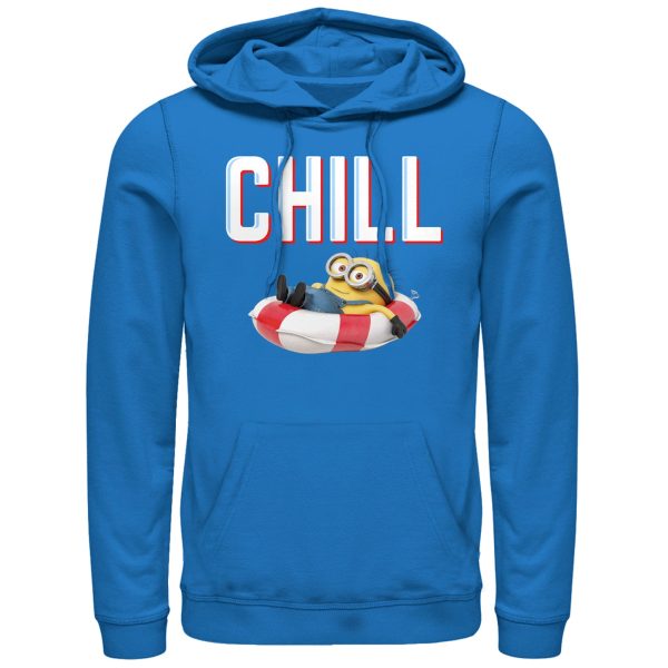 Men’s Despicable Me Minions Chill Floatie Pull Over Hoodie