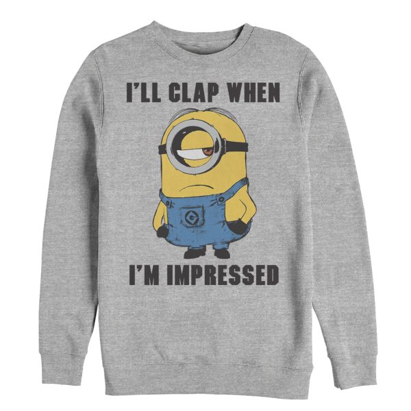 Men’s Despicable Me Minions Clap When Impressed Sweatshirt