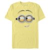 Men’s Despicable Me Minions Dave Side Smile Big Face T-Shirt
