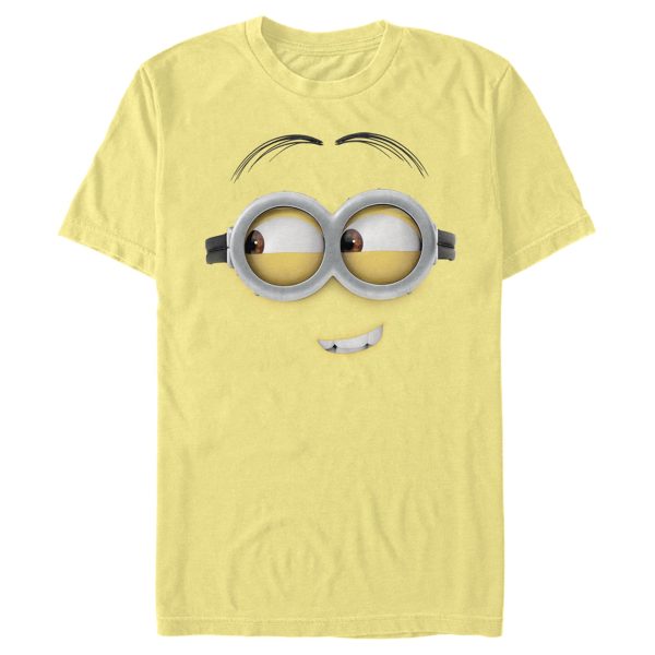 Men’s Despicable Me Minions Dave Side Smile Big Face T-Shirt