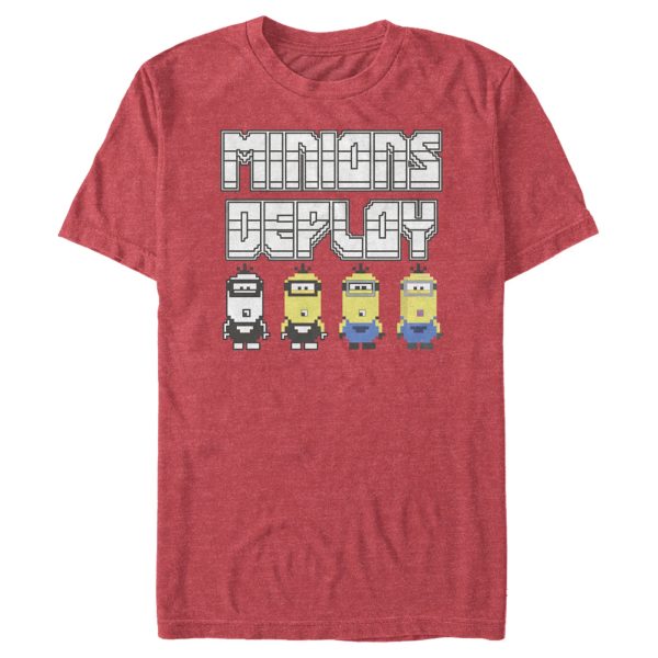 Men’s Despicable Me Minions Deploy 8-Bit T-Shirt