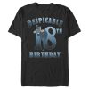 Men’s Despicable Me Minions Despicable 18th Birthday T-Shirt
