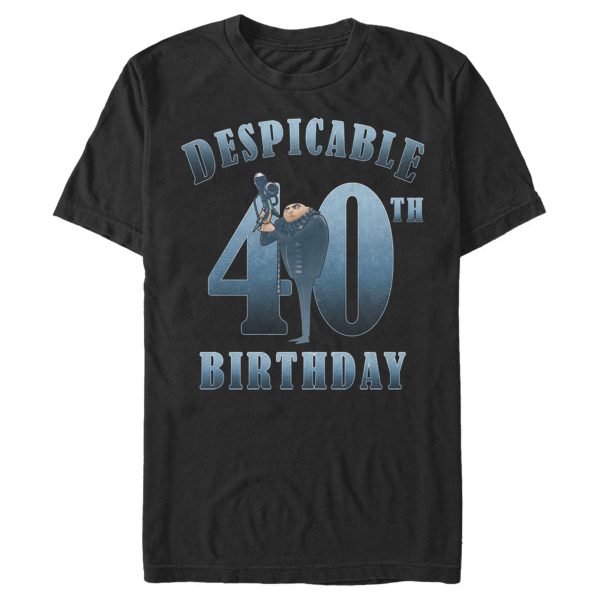 Men’s Despicable Me Minions Despicable 40th Birthday T-Shirt