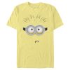 Men’s Despicable Me Minions Frown Big Face Bob T-Shirt