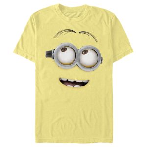 Men’s Despicable Me Minions Open Smile Dave Big Face T-Shirt