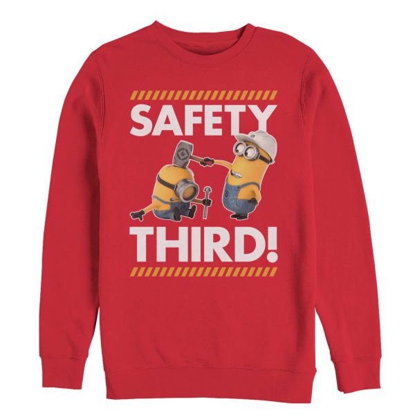 Men’s Despicable Me Minions Safety Third Sweatshirt