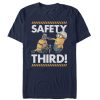 Men’s Despicable Me Minions Safety Third T-Shirt_5318