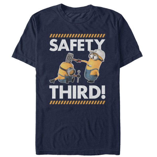 Men’s Despicable Me Minions Safety Third T-Shirt_5318