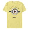 Men’s Despicable Me Minions Shocked Face Minion Carl Big Face T-Shirt
