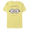 Men’s Despicable Me Minions Small Smile Dave Big Face T-Shirt