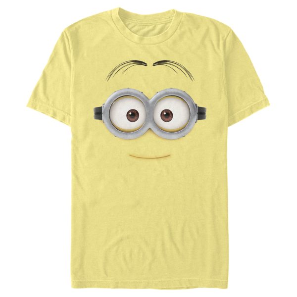 Men’s Despicable Me Minions Small Smile Dave Big Face T-Shirt