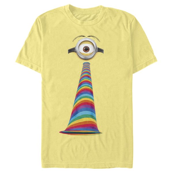 Men’s Despicable Me Minions Stuart Birthday Big Face T-Shirt