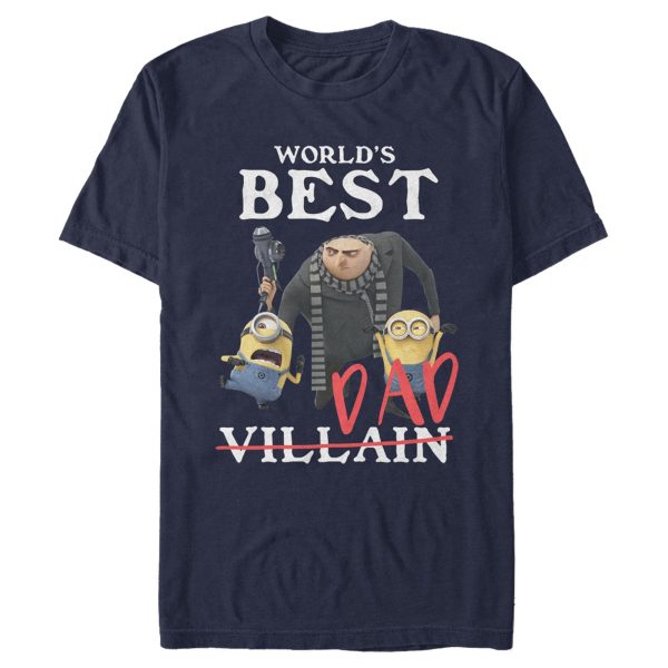 Men’s Despicable Me Minions Worlds Best Dad T-Shirt