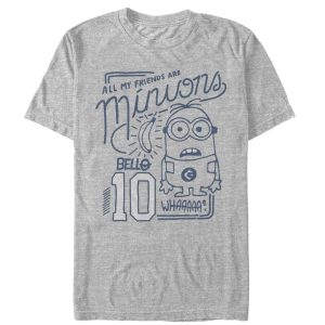 Men’s Despicable Me My Friends Are Minions T-Shirt