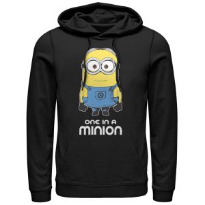 Men’s Despicable Me One in Minion Pull Over Hoodie