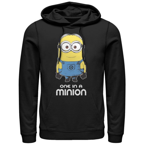 Men’s Despicable Me One in Minion Pull Over Hoodie