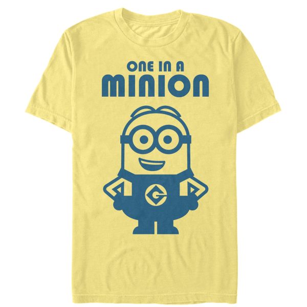 Men’s Despicable Me One in Minion Smile T-Shirt