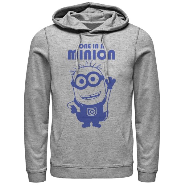 Men’s Despicable Me One in Minion Wave Pull Over Hoodie