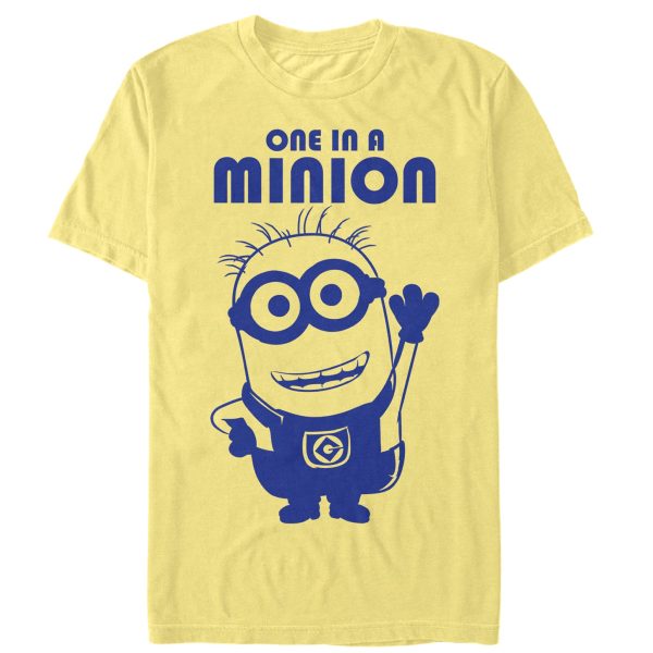 Men’s Despicable Me One in Minion Wave T-Shirt