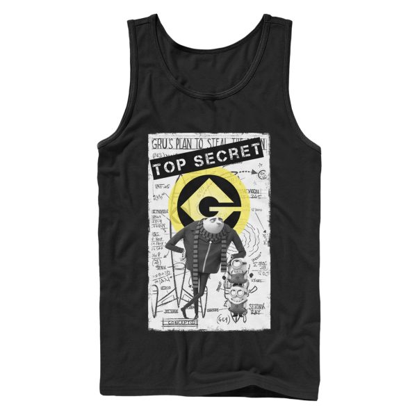 Men’s Despicable Me Top Secret Tank Top