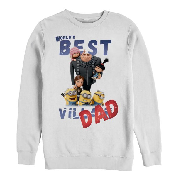 Men’s Despicable Me World’s Best Villain Dad Sweatshirt