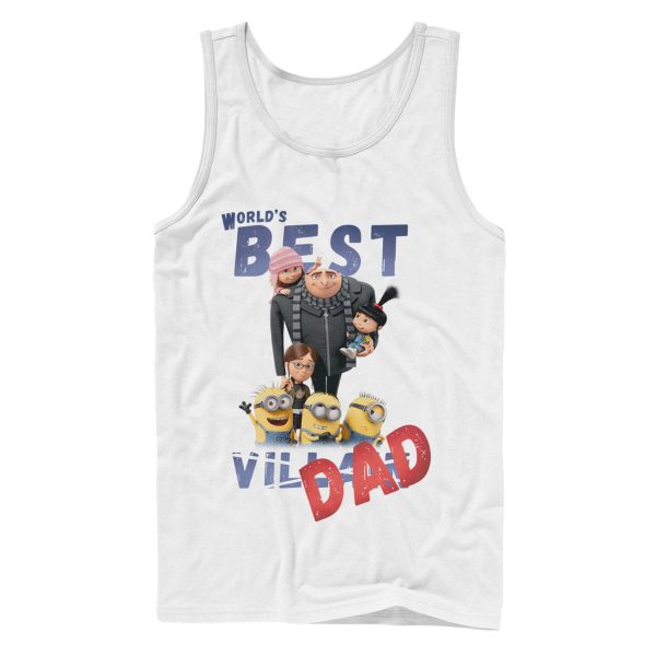 Men’s Despicable Me World’s Best Villain Dad Tank Top